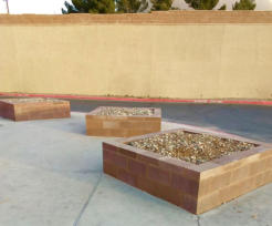 Commercial Landscaping at Walmart by Back Breakers