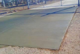 Commercial Landscaping driveway installation by Back Breakers